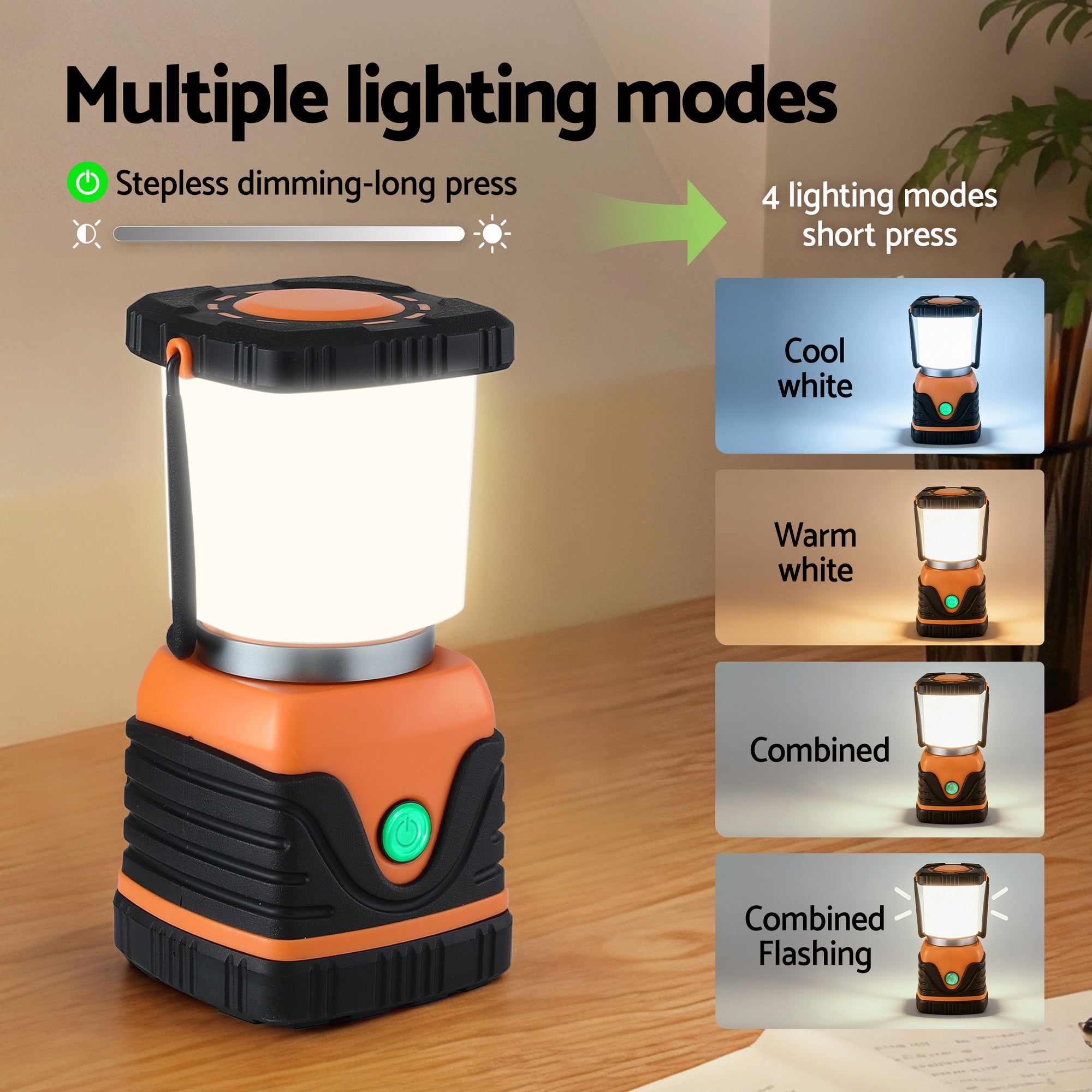 Weisshorn 2-Pack LED Camping Lanterns
