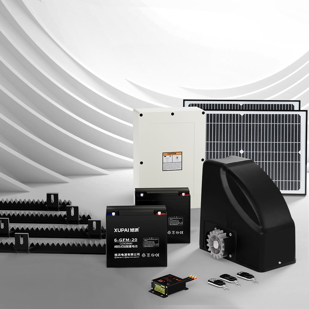 Automatic Sliding Gate Opener Kit 40W Solar 4M 600KG
