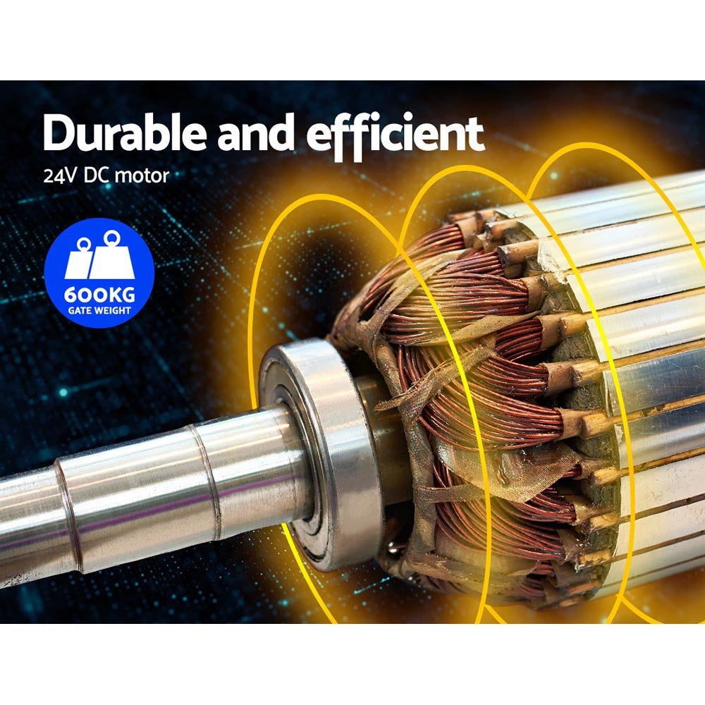 Single Swing Gate Opener 600KG 40W Solar Panel