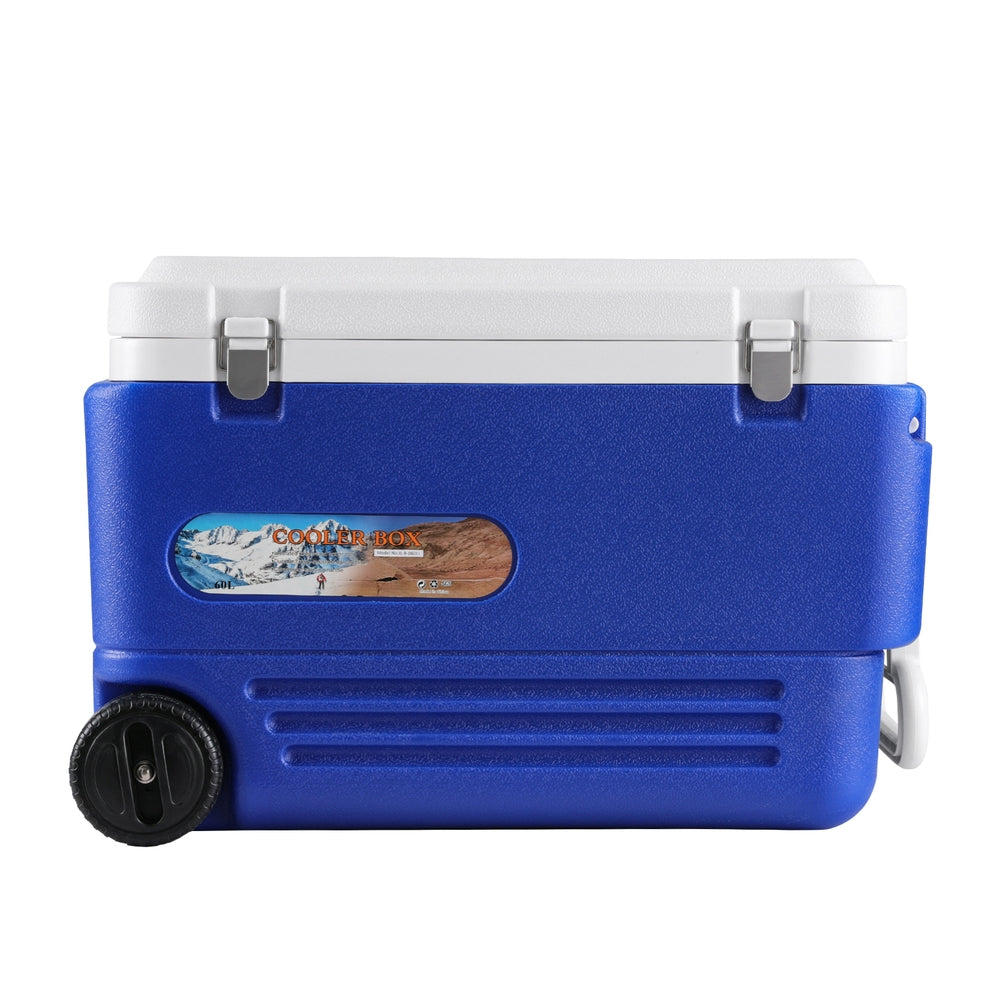 Glacio 60L Portable Ice Cooler Box With Wheels