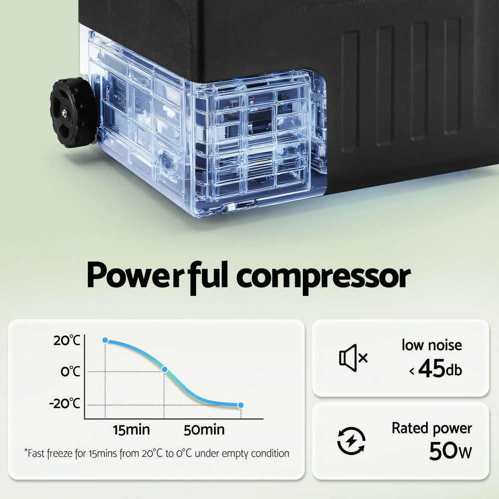 Glacio Portable Fridge 30L 12V/24V/240V