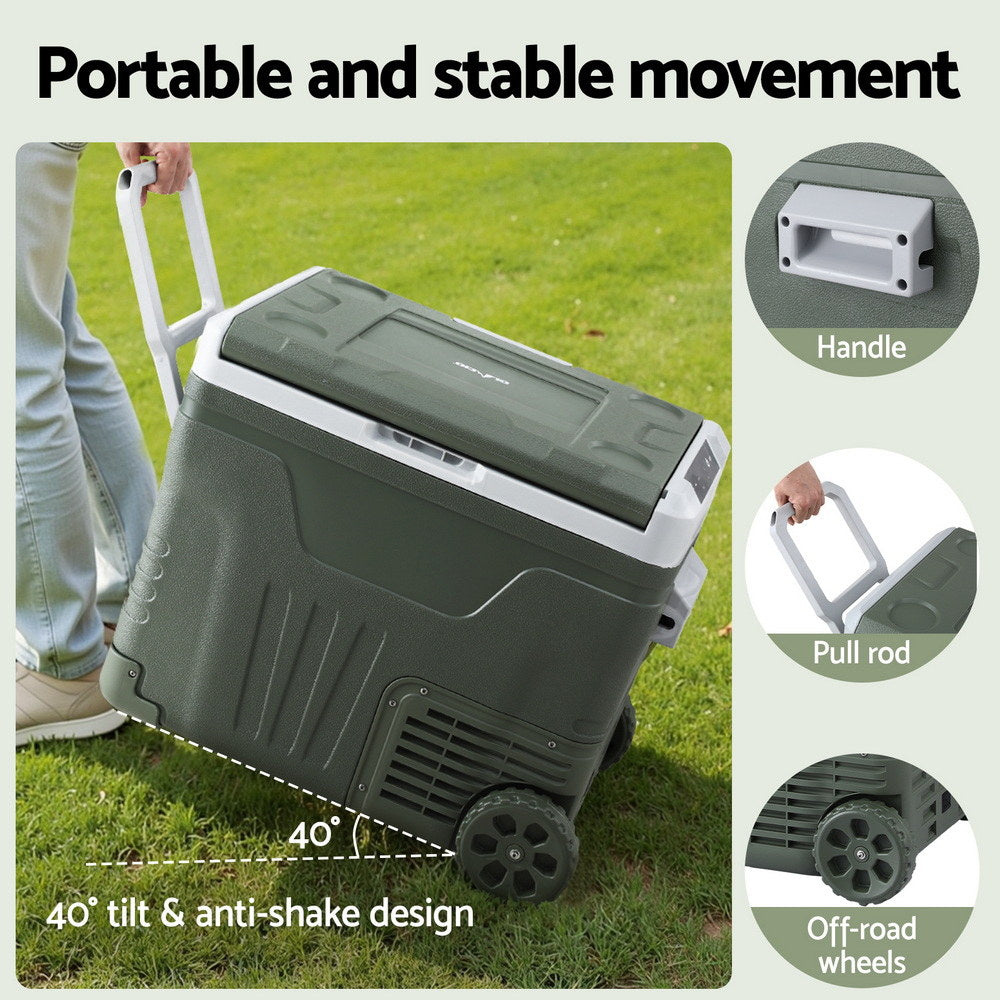 Glacio Portable Fridge 50L 12V/24V/240V