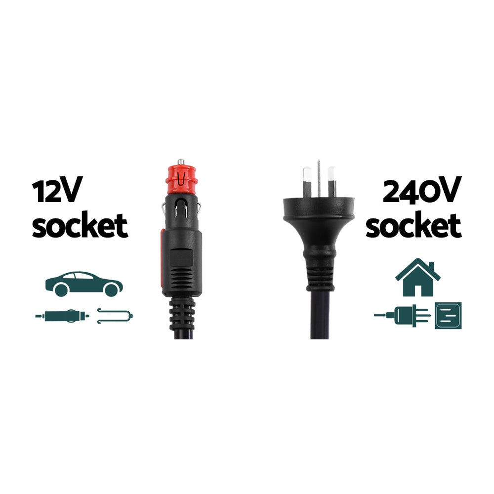 Glacio 100L Portable Fridge Freezer Bar Upright 12V/24V/240V