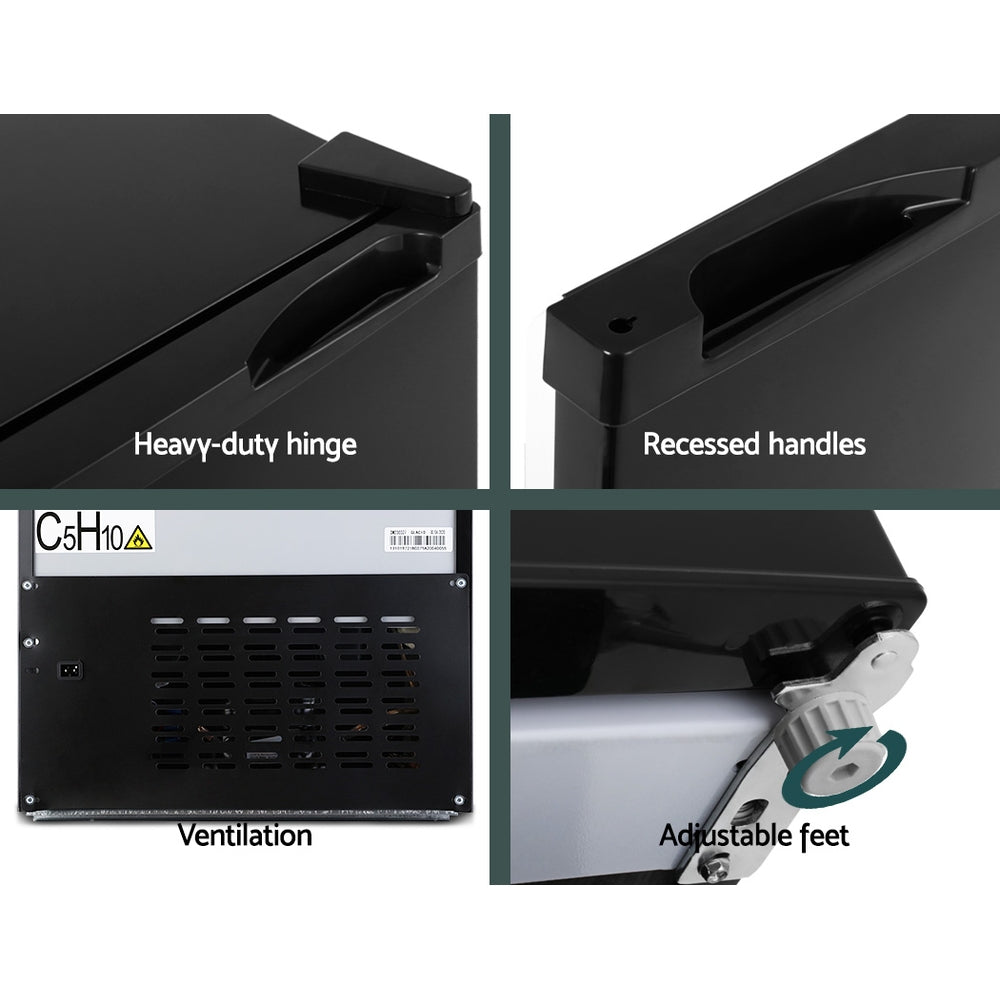 Glacio 80L Portable Fridge Bar Upright 12V/24V/240V