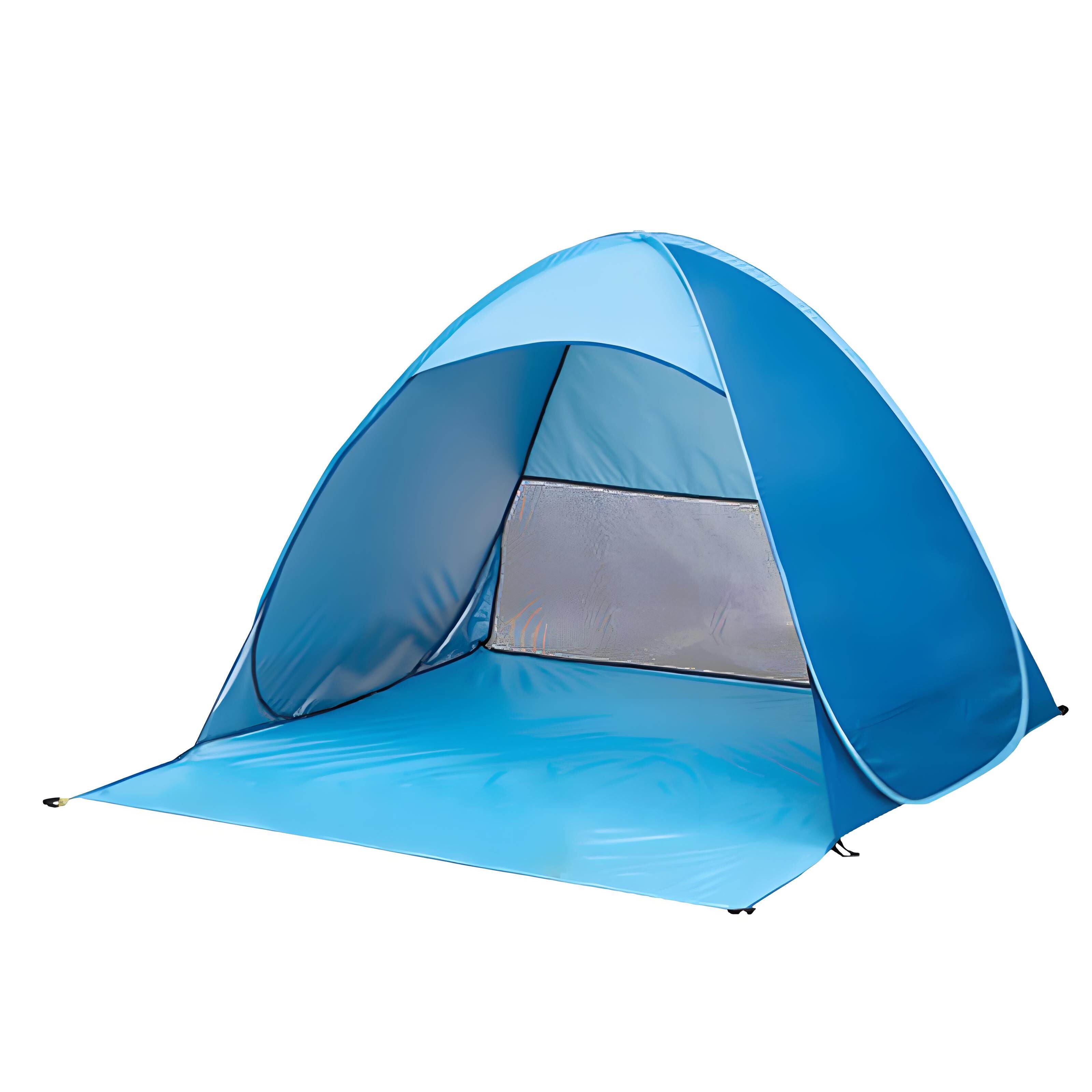 Pop Up Beach Tent: 3-4 Person UPF 50+ Sun Shelter