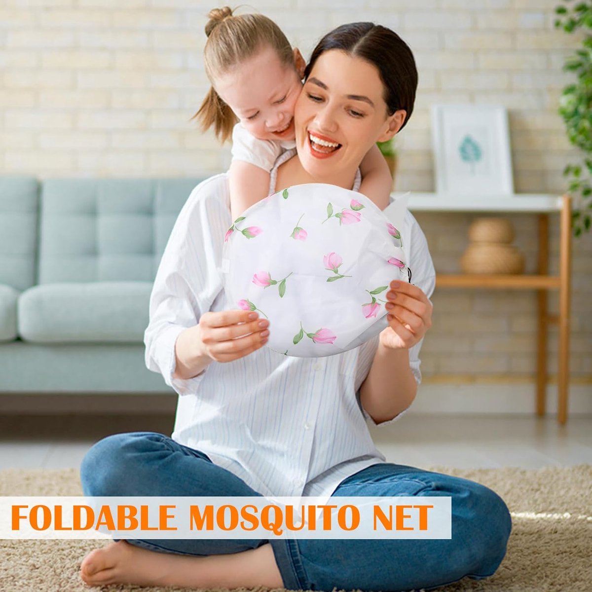 Mosquito Net Bed - L210x H56x W80cm