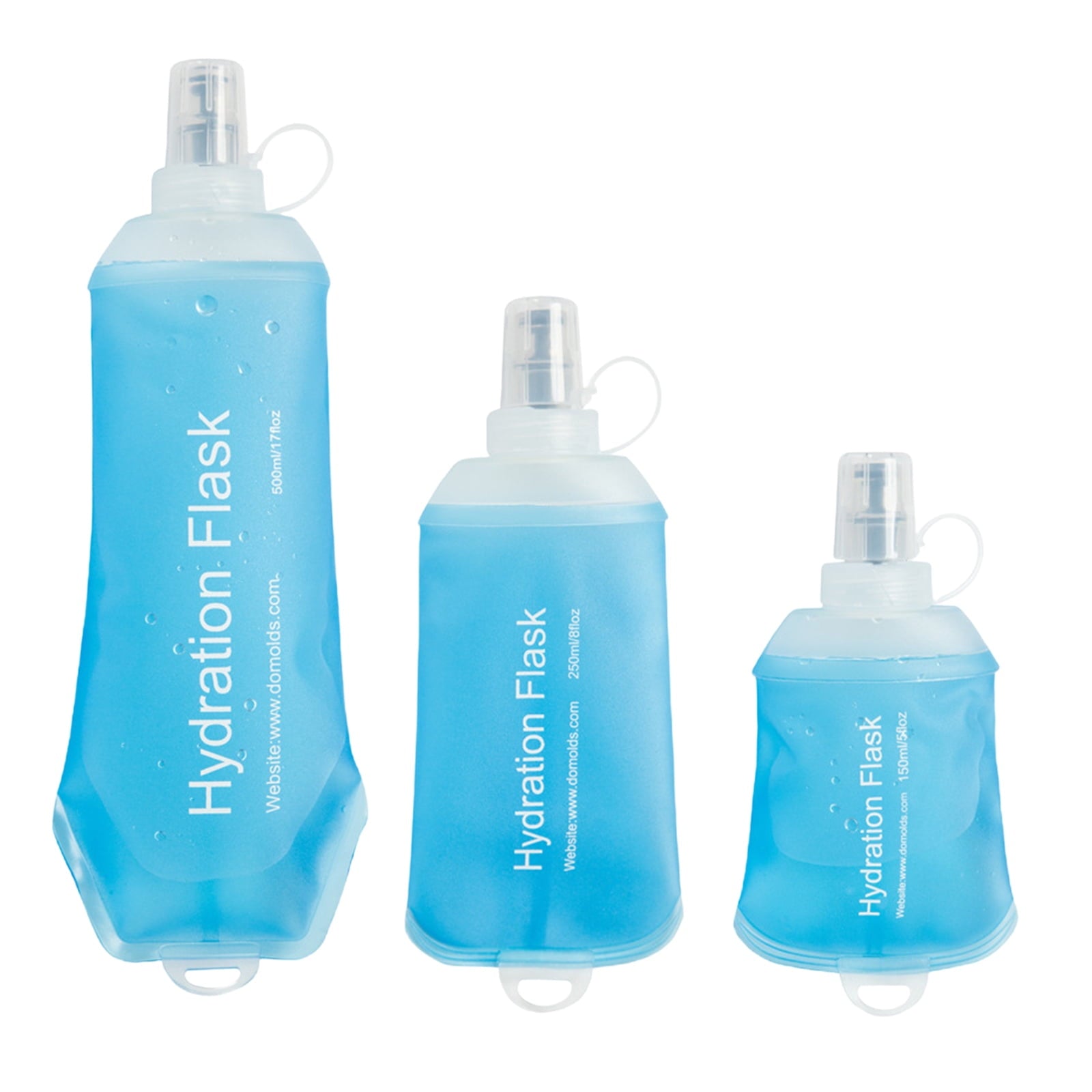 150ML Soft Water Bottle - Black