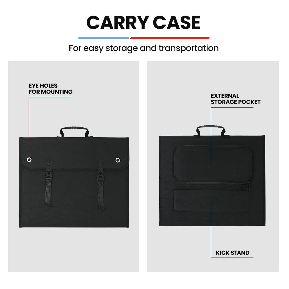 GENPOWER 100W Portable USB Folding Solar Panel
