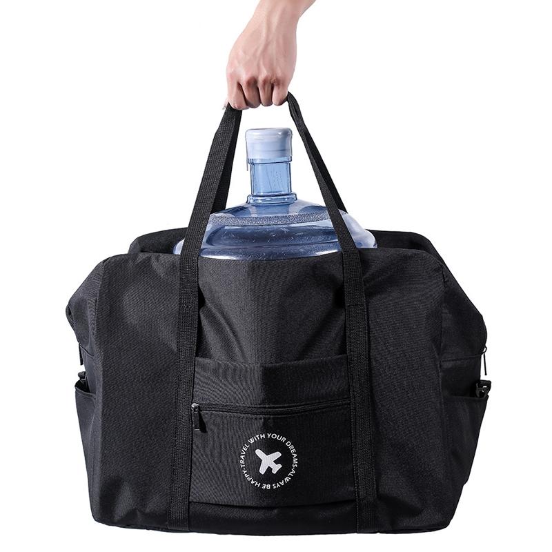 Foldable Travel Bag - Small Grey