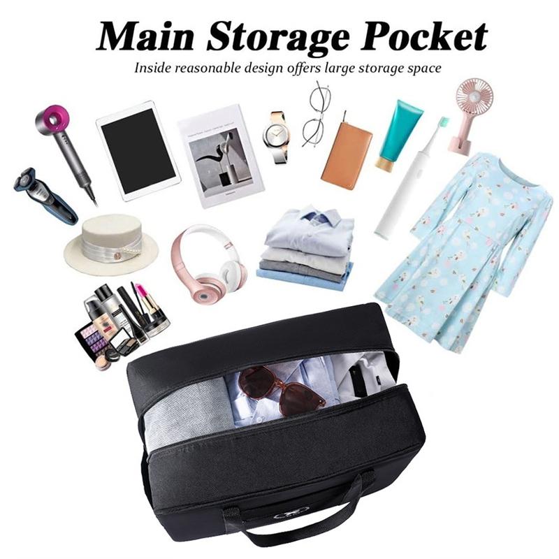 Foldable Travel Bag for Camping & Hiking - Large - Small Gray