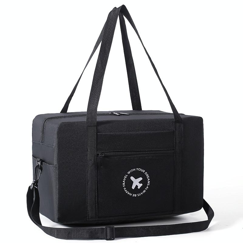 Foldable Travel Bag for Camping & Hiking - Large - Small Gray