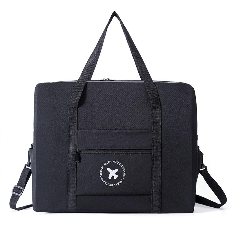 Foldable Travel Bag for Camping & Hiking - Large - Small Black