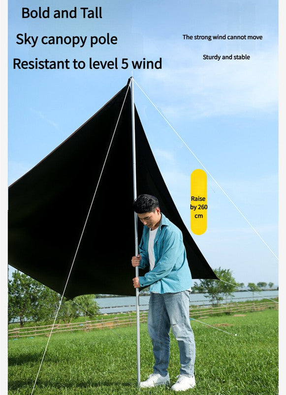 400*300 cm 2-3 Person Octagonal Camping Tent Tarp