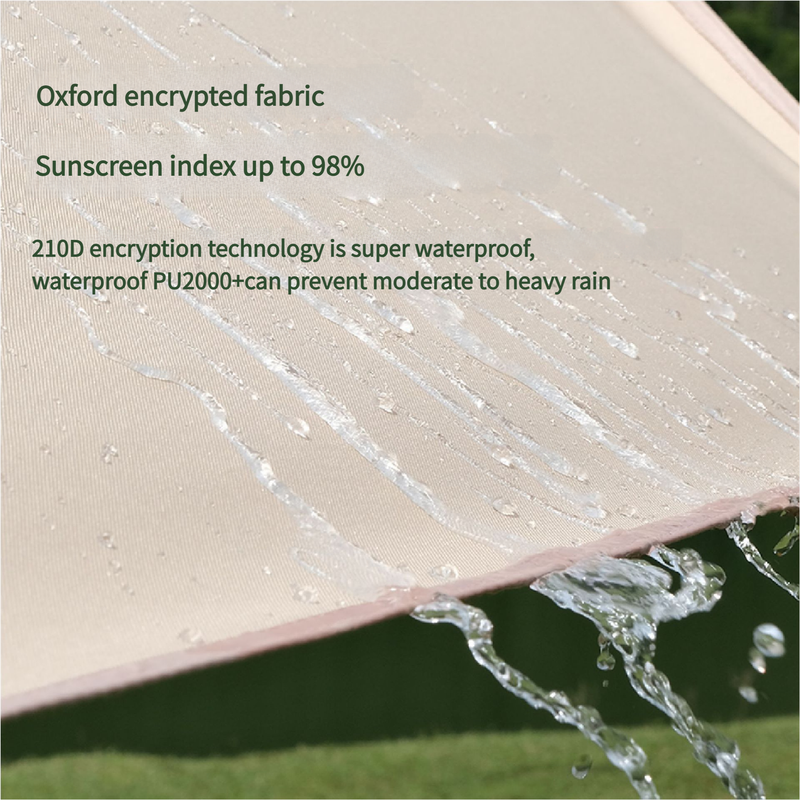 520*420 cm Hexagon Camping Tent Tarp