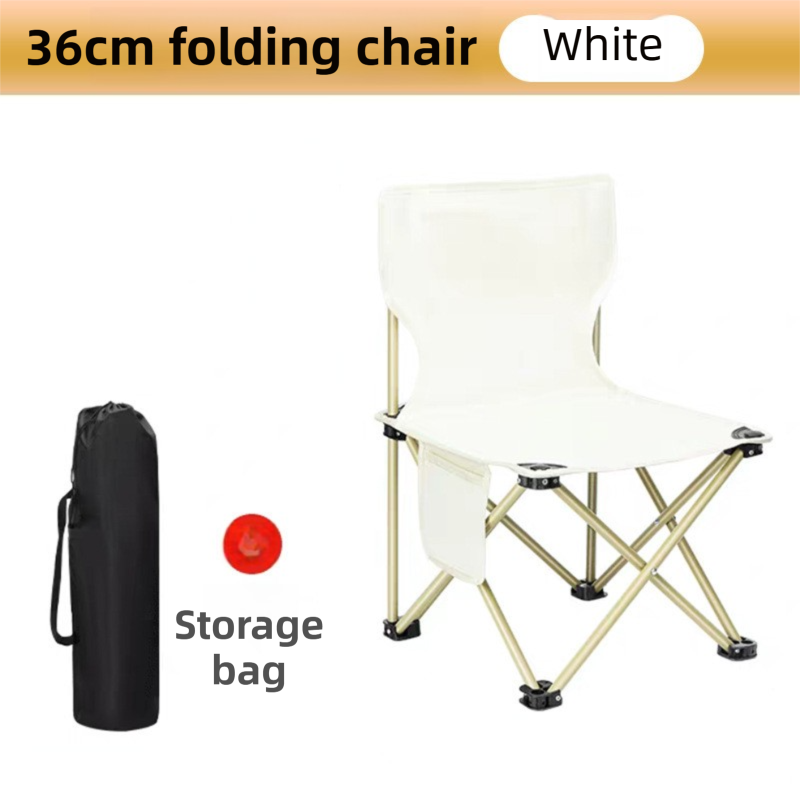 120CM Khaki Portable Folding Egg Roll Camping Table + 4-Pack 36CM Chairs with Storage Bag & Mesh Net