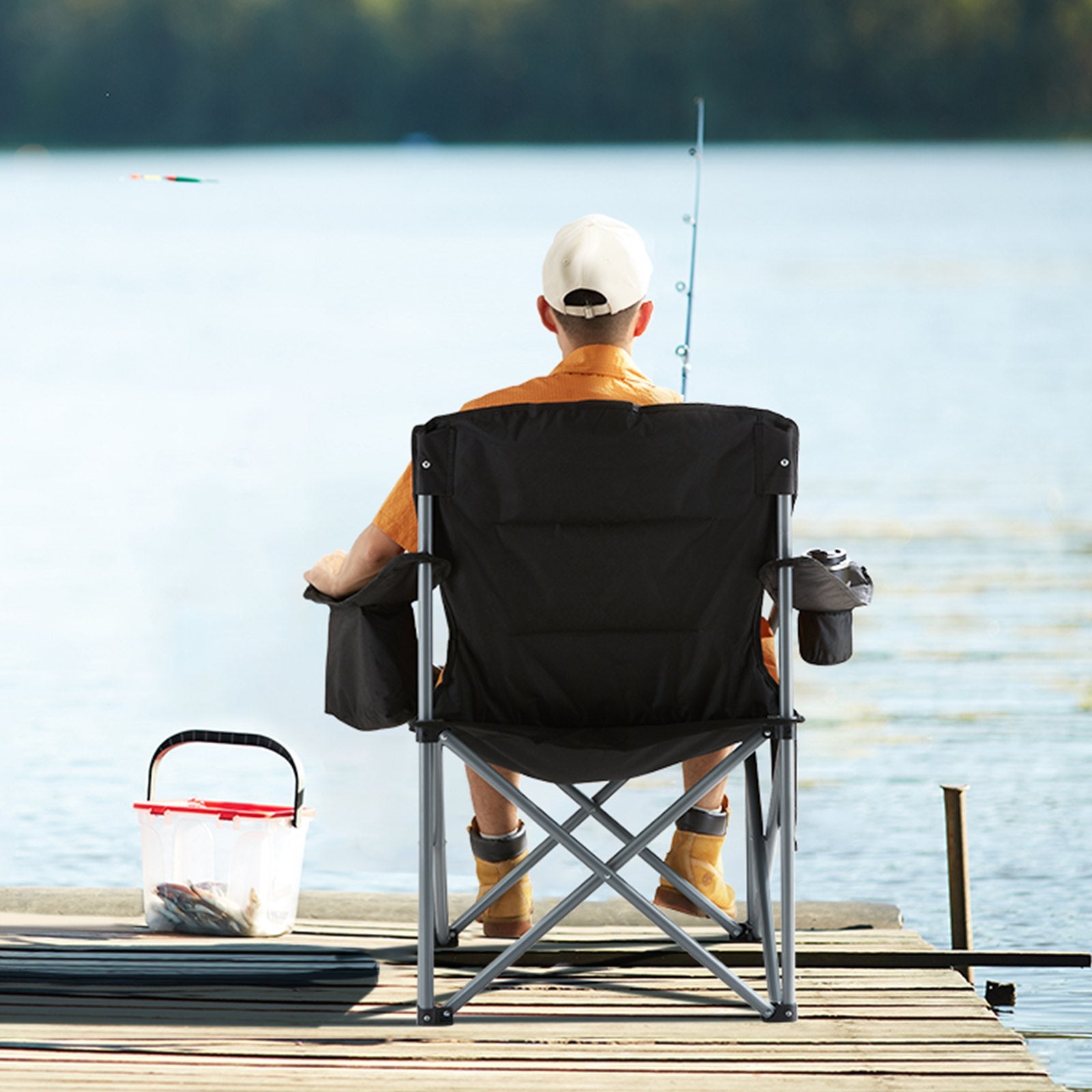 Camping Folding Chair - Black