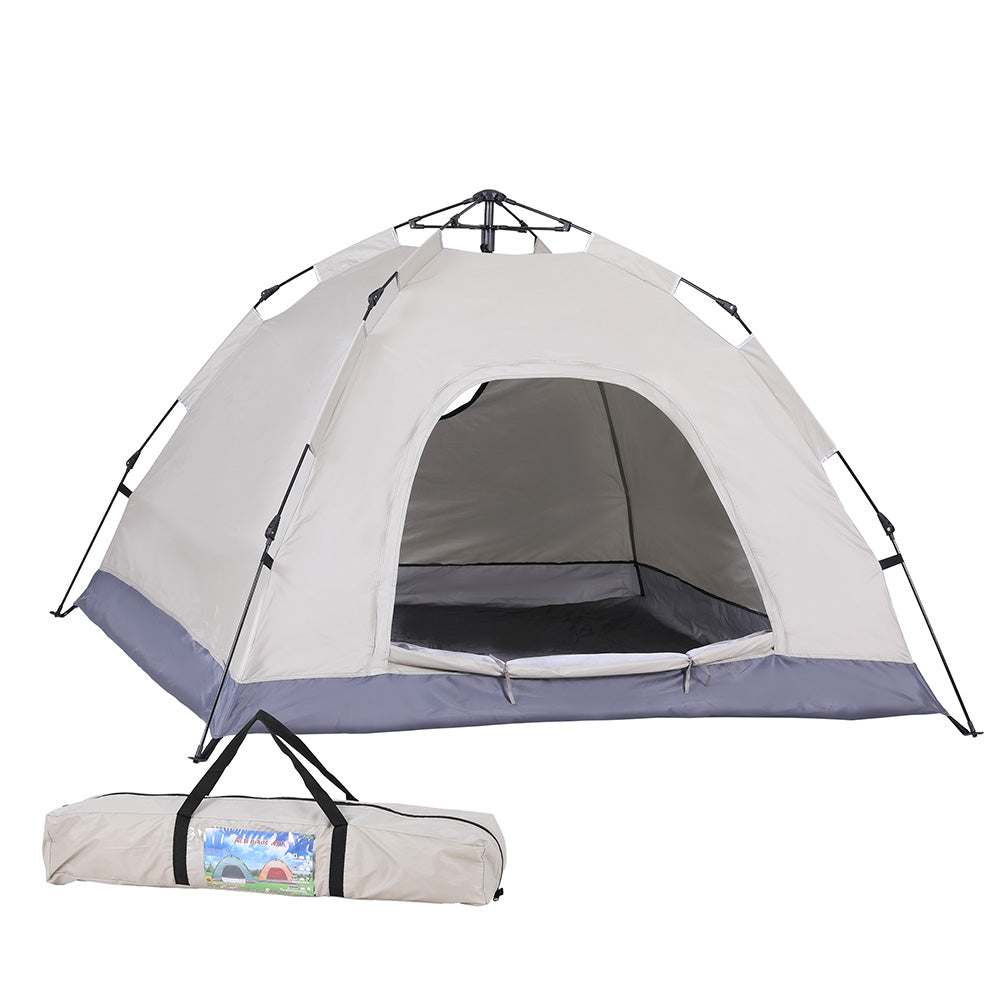 Weisshorn Camping Instant Tent Pop up - Beige