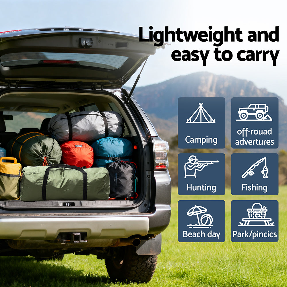 Weisshorn Camping Car SUV Rear Canopy - Green