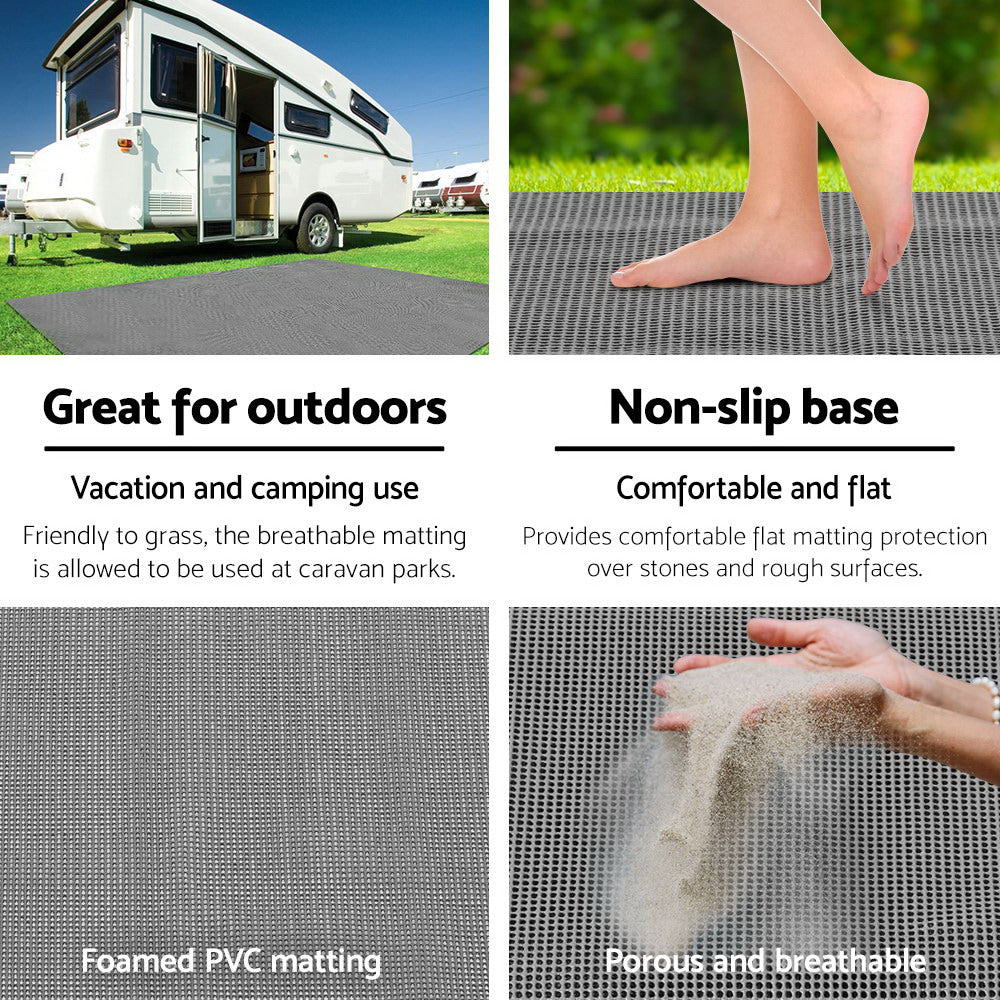 Weisshorn 6M X 2.5M Annex Matting Floor Mats