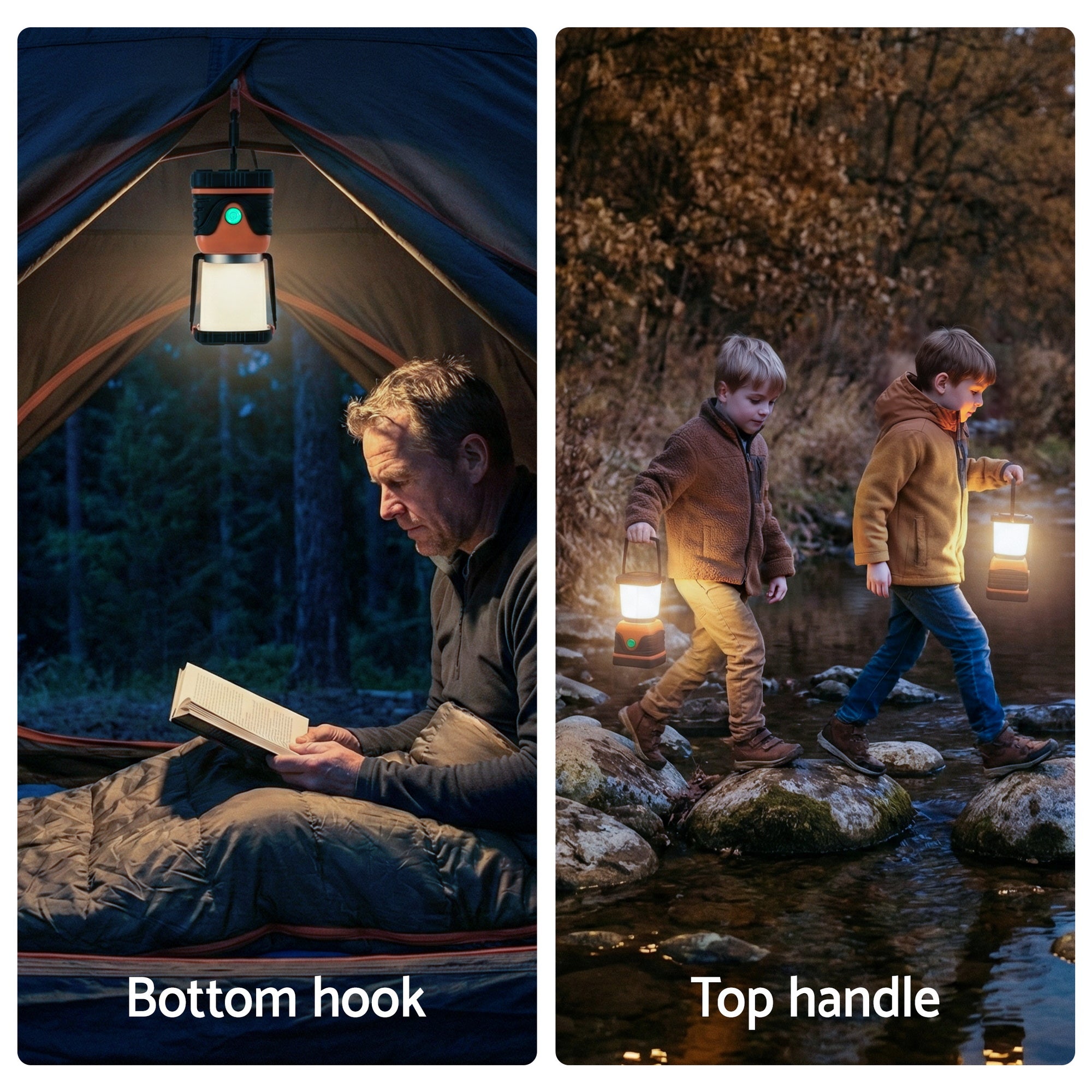 Weisshorn 2-Pack LED Camping Lanterns
