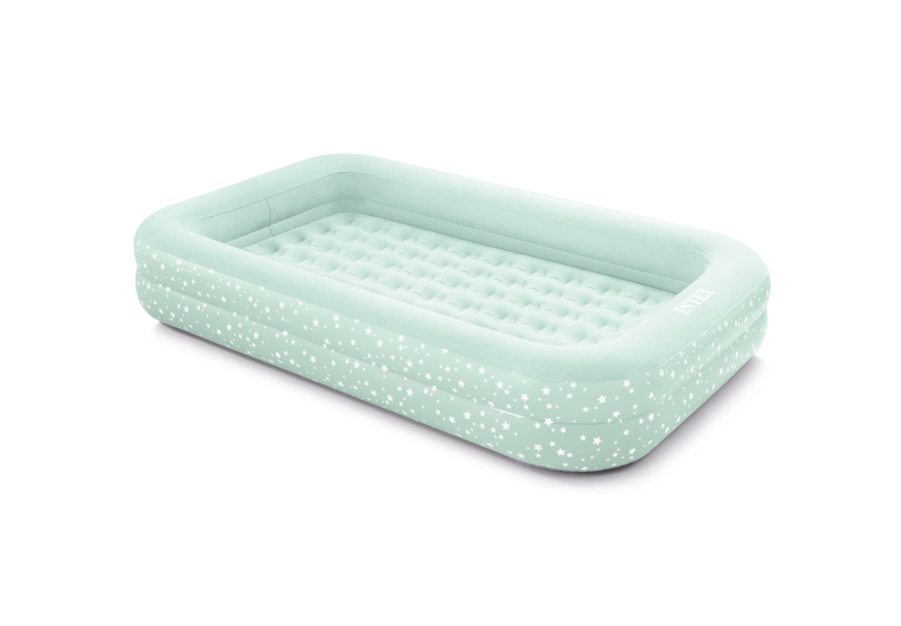 Intex Kidz Inflatable Travel Bed set with Hand Pump - Stars 66810