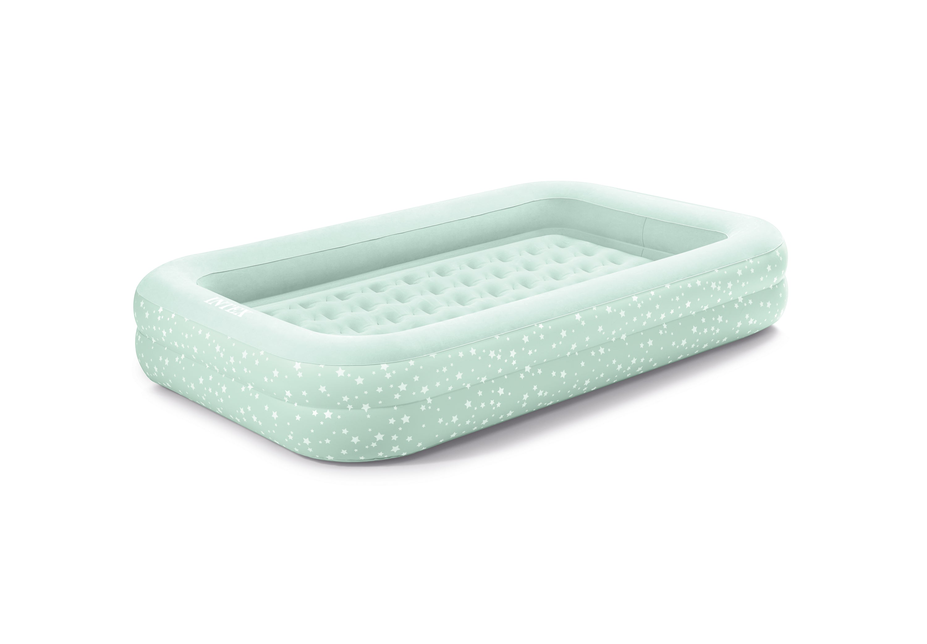 Intex Kidz Inflatable Travel Bed set with Hand Pump - Stars 66810