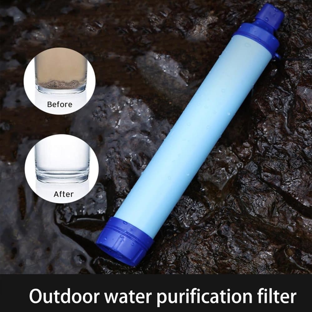 Portable Water Filter with Carbon Filter