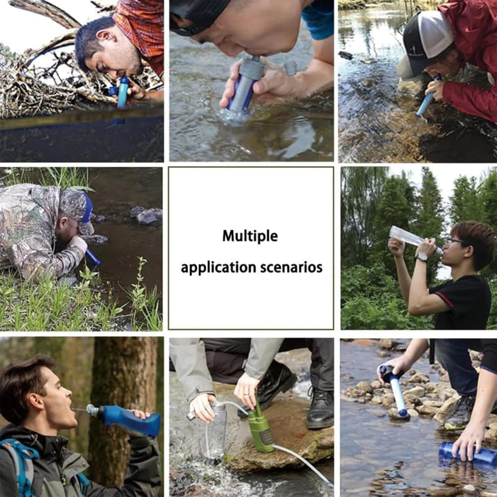 Portable Water Filter with Carbon Filter