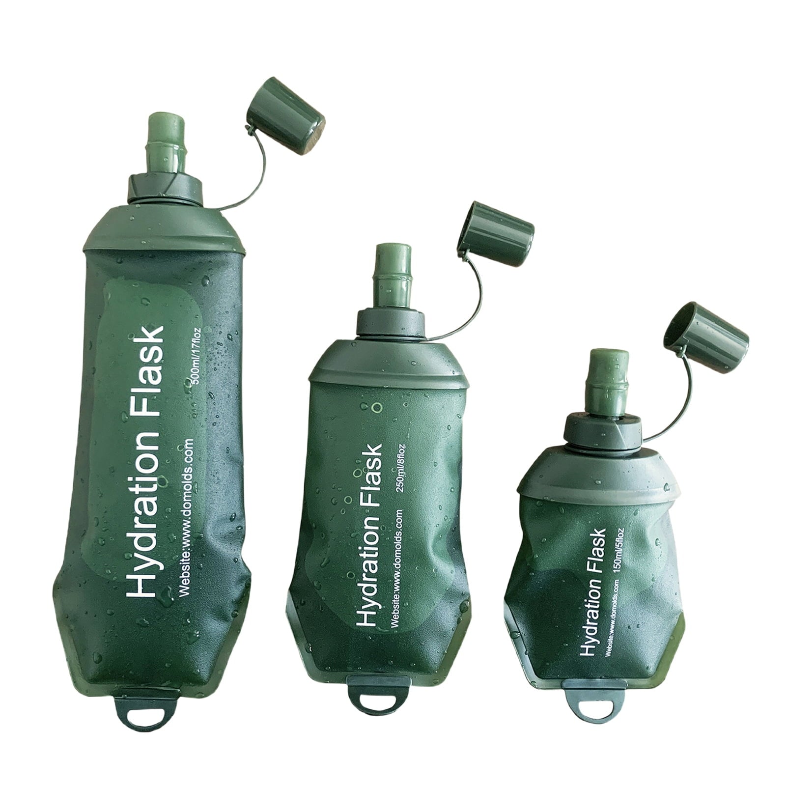 150ML Soft Water Bottle - Black