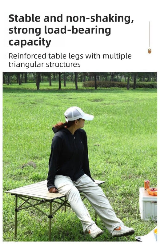 36CM Black Portable Folding Camping Chair with Storage Bag & Pocket